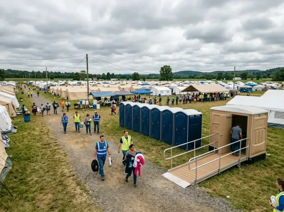 disaster-relief-camp-restrooms-010 — frequently asked questions, Dumpster & Portable Bathrooms Rental in Clayton, MO